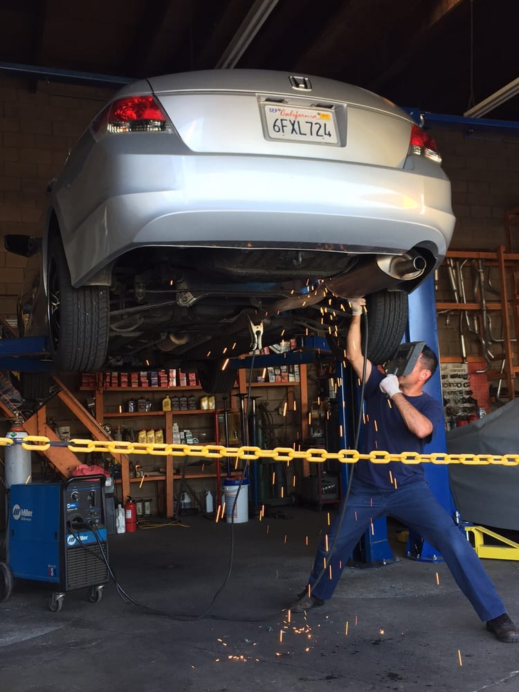 Custom exhaust work